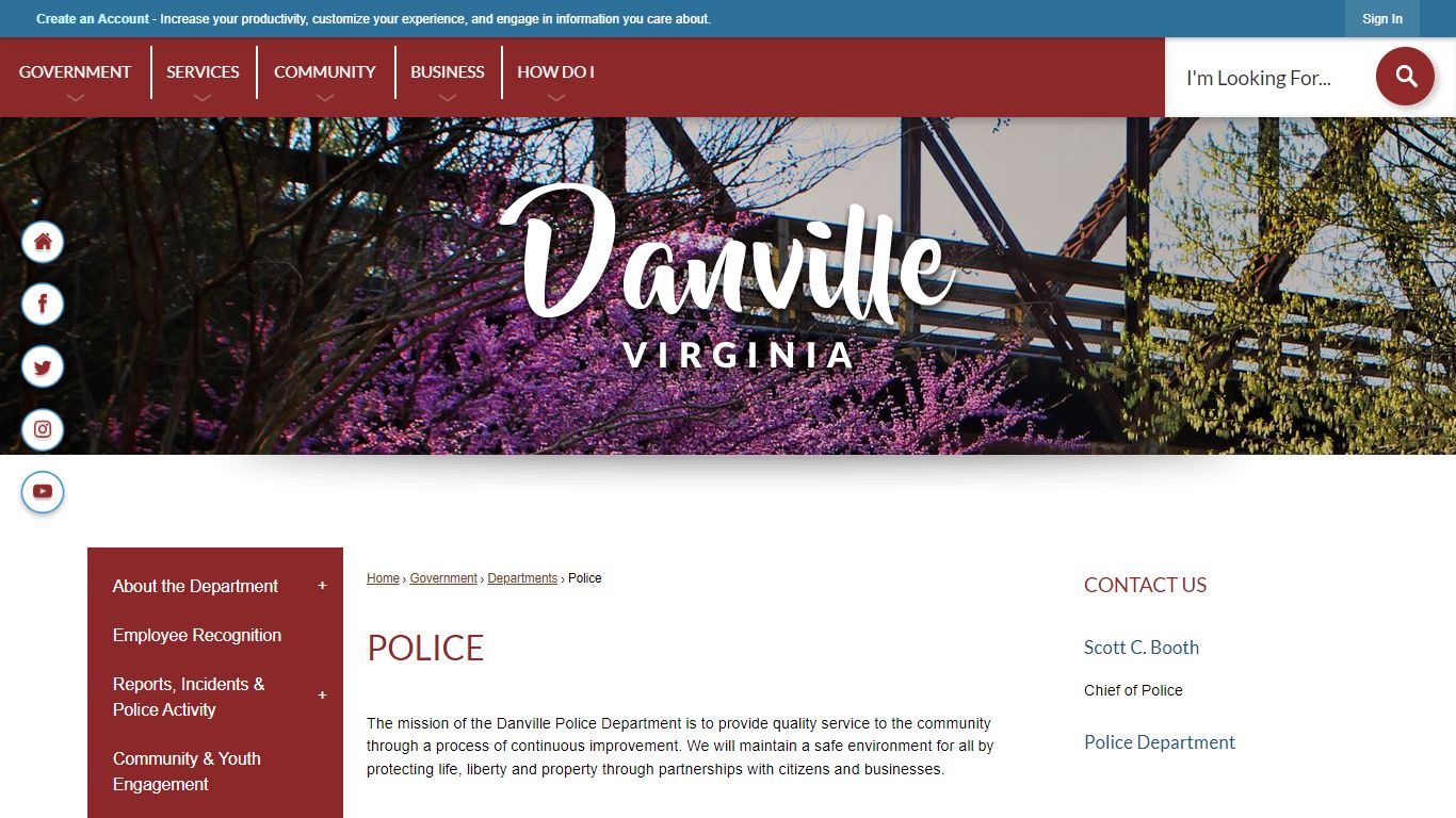 Police | Danville, VA - Official Website