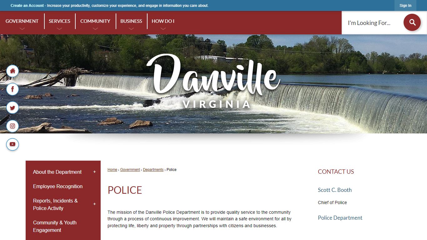 Police | Danville, VA - Official Website