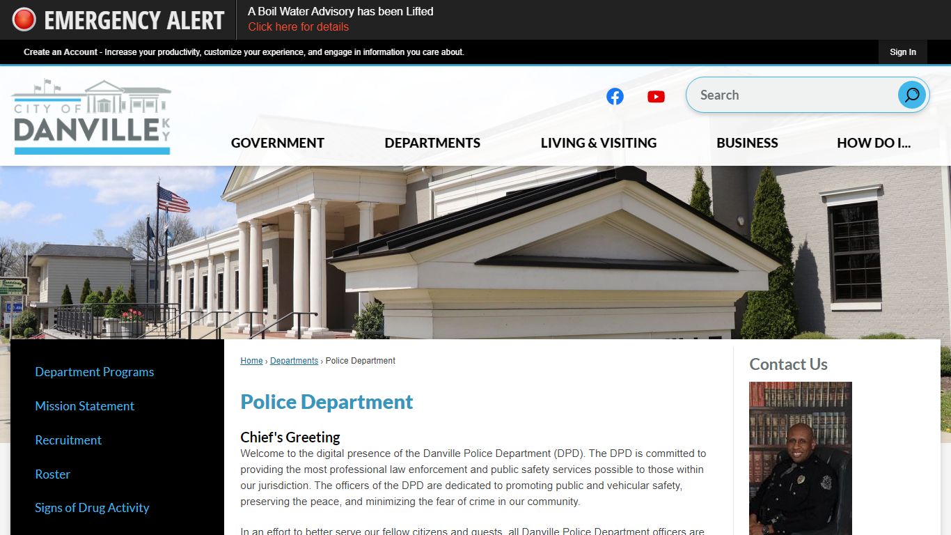 Police Department | Danville, KY